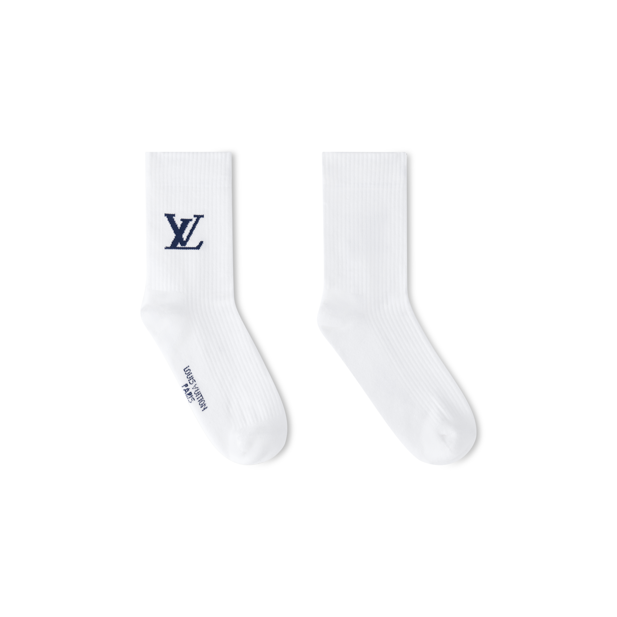 Louis Vuitton ロゴソックス ホワイト Only LV Socks S00 - Accessories | LOUIS VUITTON